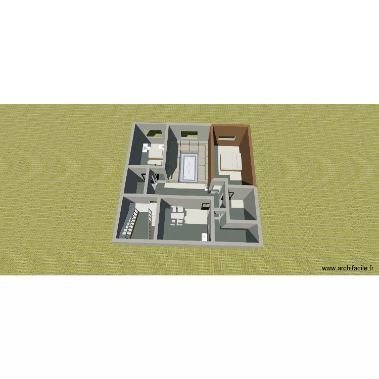 plan1. Plan de 5 Pièces et 90 m² plan1. Plan de 5 Pièces et 90 m²