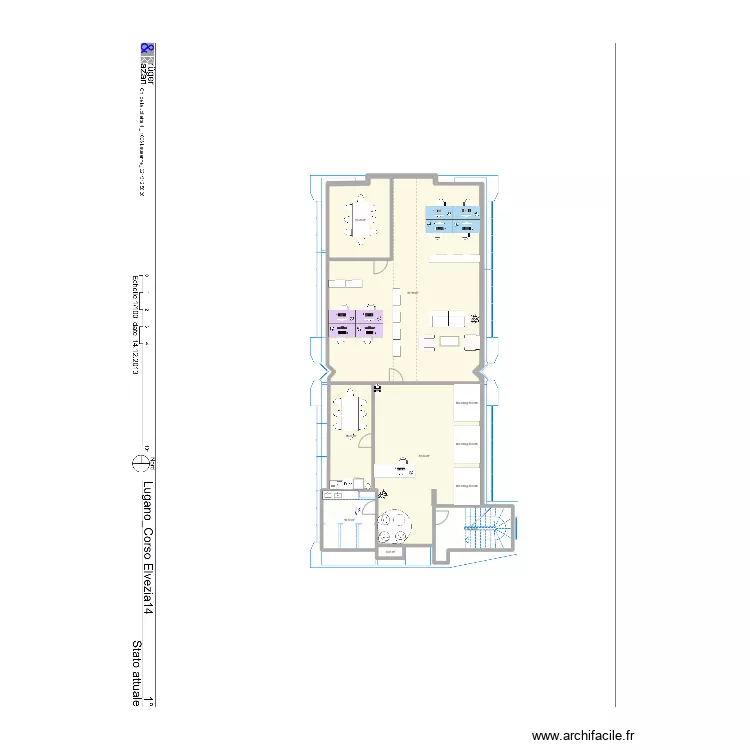 R&eacute;novation Lugano - Option 5. Plan de 