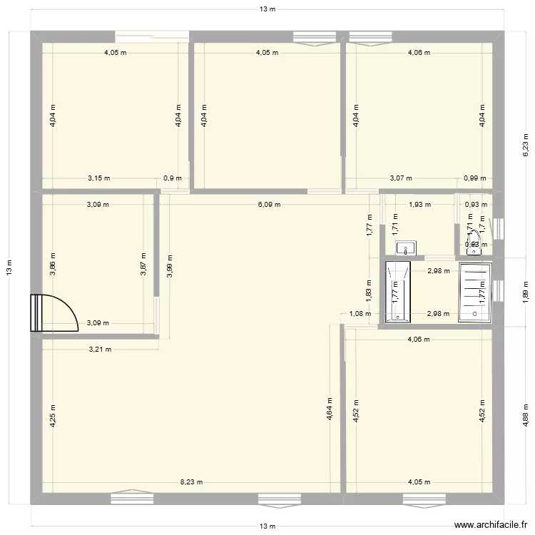 maison. Plan de maison. Plan de