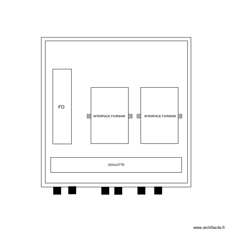 COFFRET FO. Plan de 