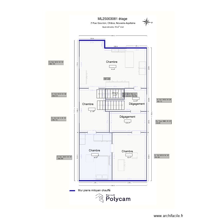 ML25003081 étage. Plan de 0 pièce et 0 m2