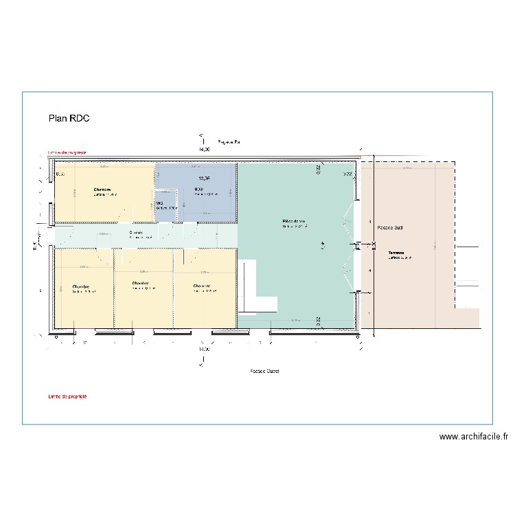 plan maison final. Plan de 0 pièce et 0 m2