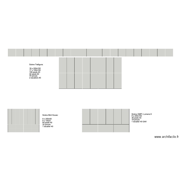 listing scène 12.2023. Plan de 0 pièce et 0 m2