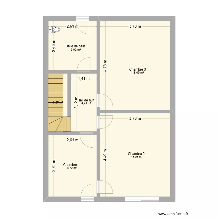 Plan Cote d'or 1er cotes. Plan de 