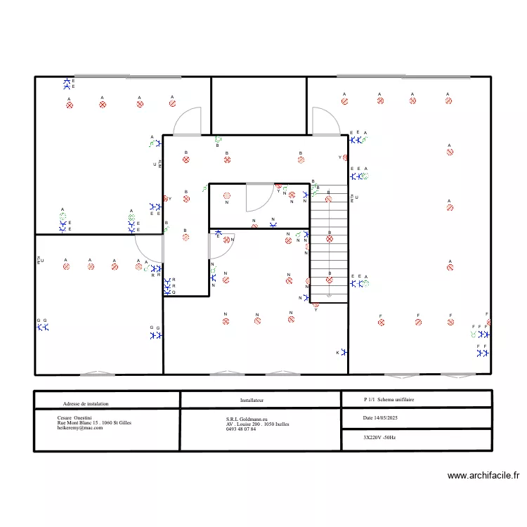 ST GILLES 2. Plan de ST GILLES 2. Plan de