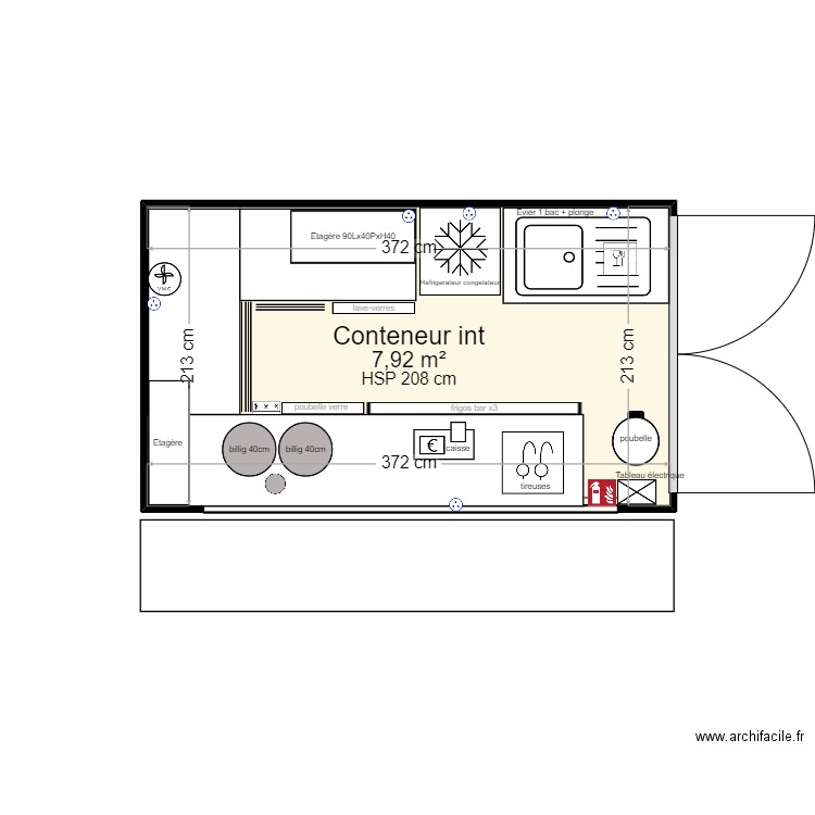 TRO KRêP. Plan de 0 pièce et 0 m2