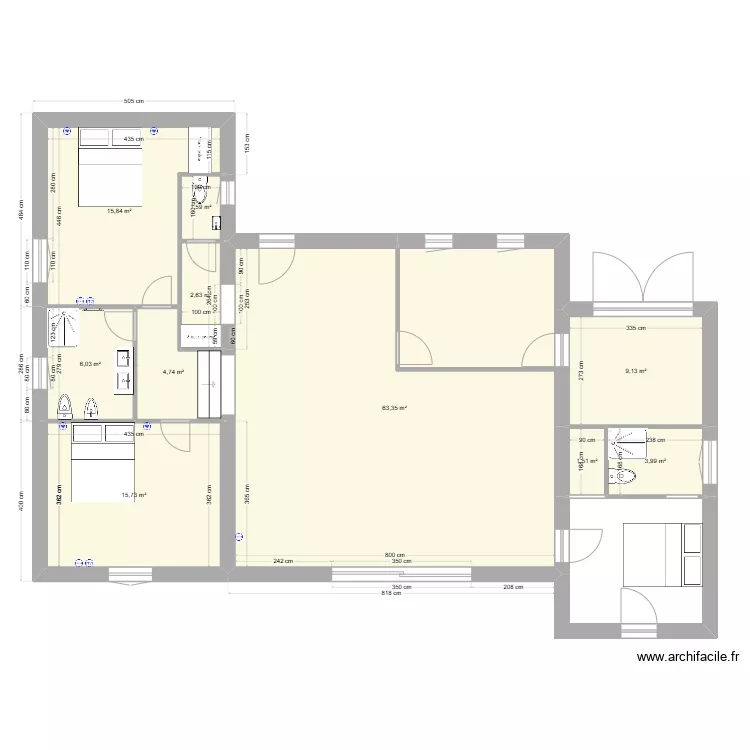 Monpazier RJ45 USB TV. Plan de Monpazier RJ45 USB TV. Plan de