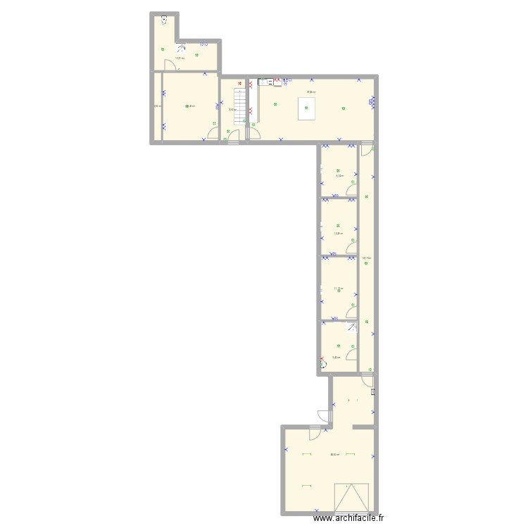Gffhvx. Plan de 0 pièce et 0 m2