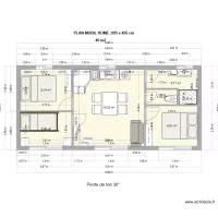 mobil home 995x456 cm-40 m2