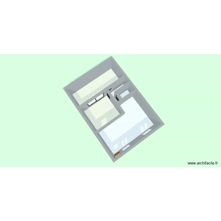 St julien. Plan de 5 et 56 m² St julien. Plan de 5 et 56 m²