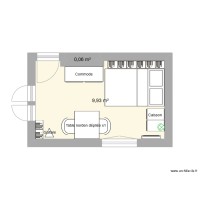 Studio 75014 - Aménagement 2