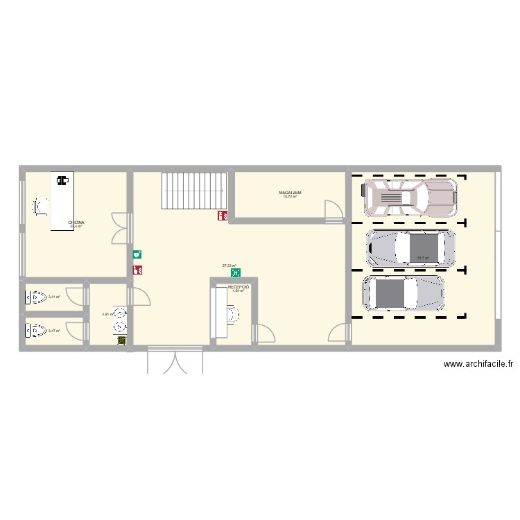 Plànol IPO Leo. Plan de 8 pièces et 159 m2