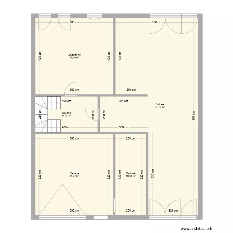 A-RdC. Plan de A-RdC. Plan de