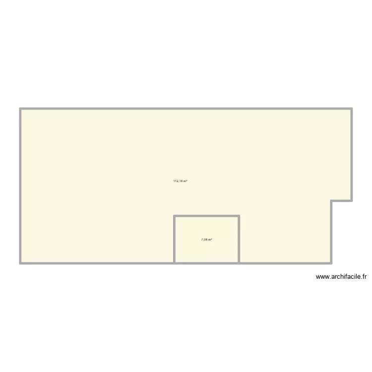 boulangerie Famars. Plan de 