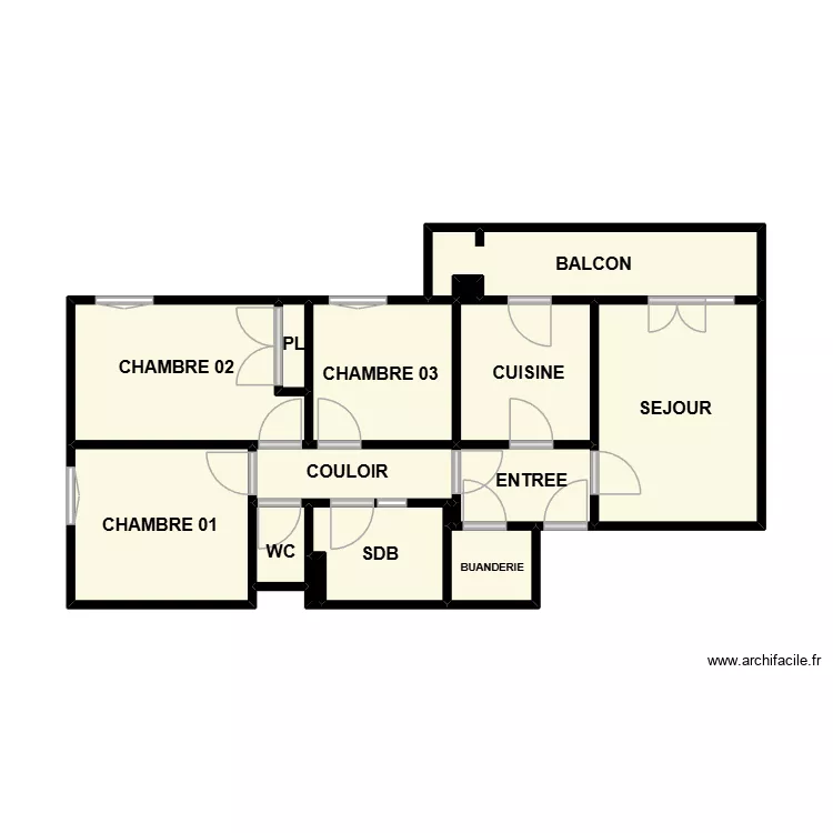 PLAN AM EMILE AILLIER. Plan de 15  et 38 m²