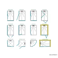 Mod&egrave;le d'acc&egrave;s de douche