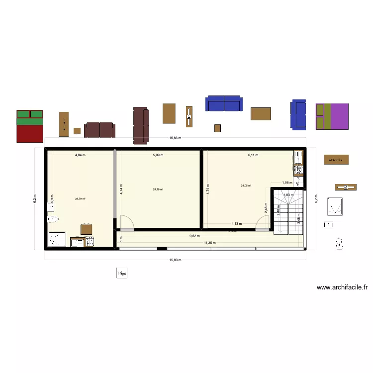 B&B (Banka). Plan de 