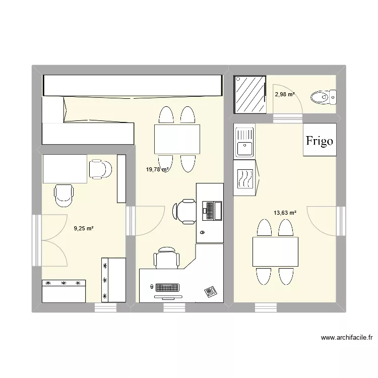 Projet bureau exploit2. Plan de 