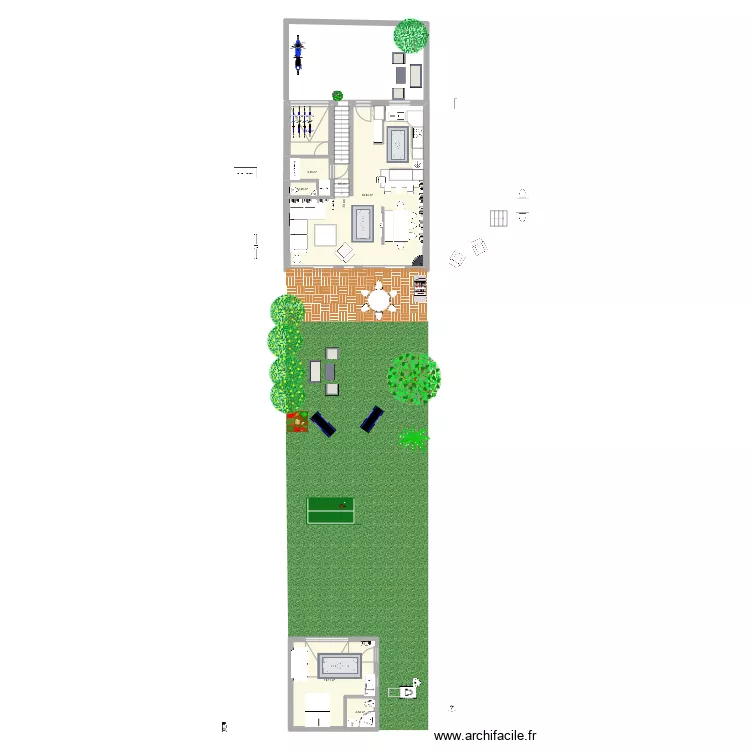 Epinette ETAGE. Plan de 