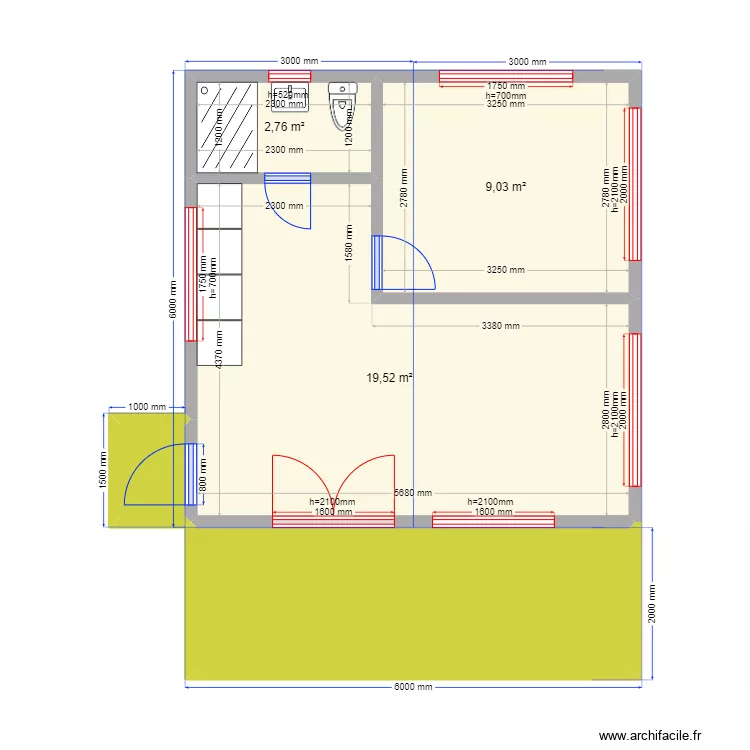 36 Владислав. Plan de 