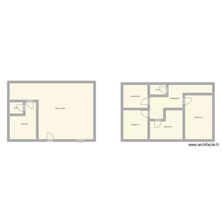 350602741. Plan de 9 et 125 m² 350602741. Plan de 9 et 125 m²