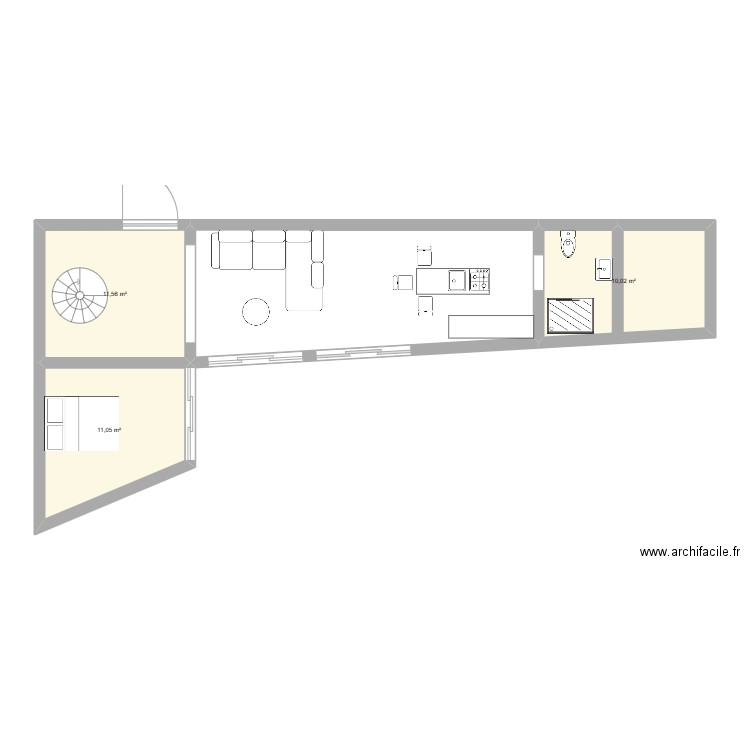projet top secret. Plan de 0 pièce et 0 m2