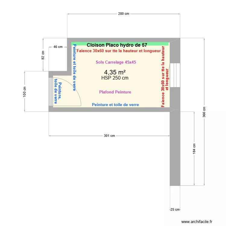 GILBERT Finition. Plan de GILBERT Finition. Plan de
