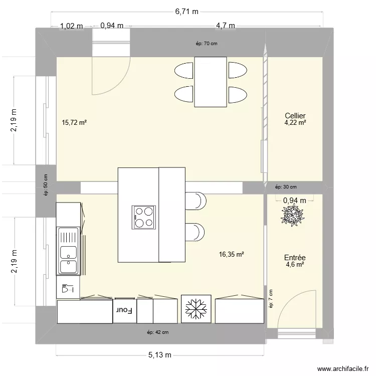 Cuisine  PI. Plan de 