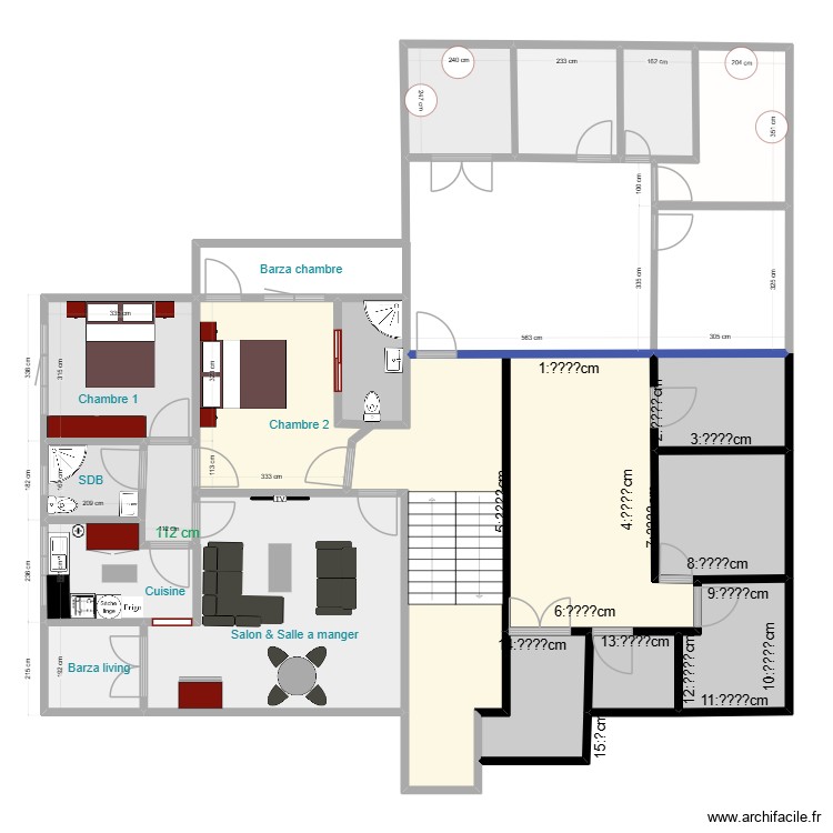 Appartement III bis. Plan de 0 pièce et 0 m2 Appartement III bis. Plan de 0 pièce et 0 m2