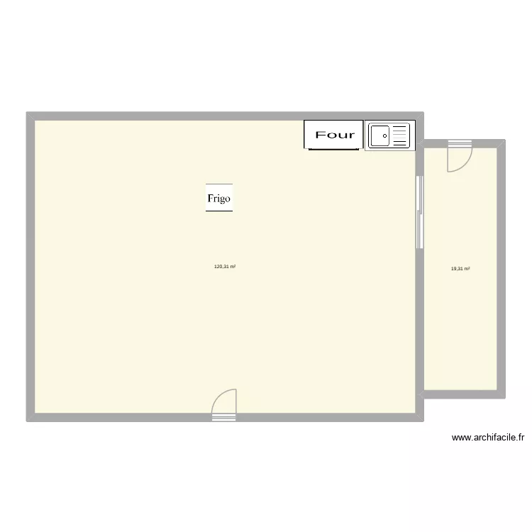 maison. Plan de 2 pièces et 140 m² maison. Plan de 2 pièces et 140 m²