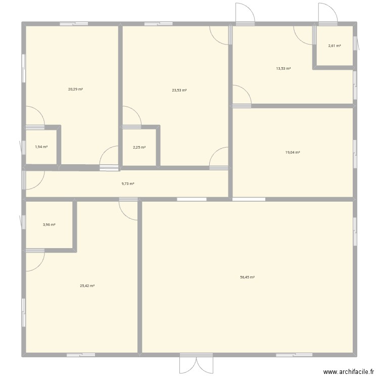 Landry . Plan de 0 pièce et 0 m2