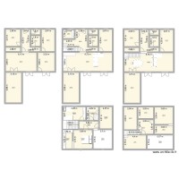 Plan maison actuel (environ)