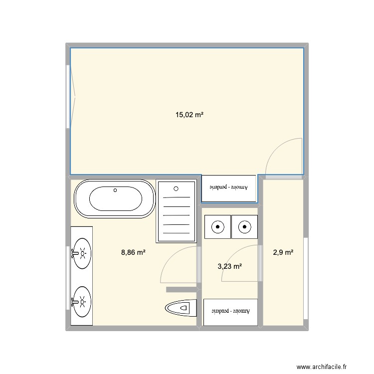 PLAN AVA V2. Plan de 0 pièce et 0 m2