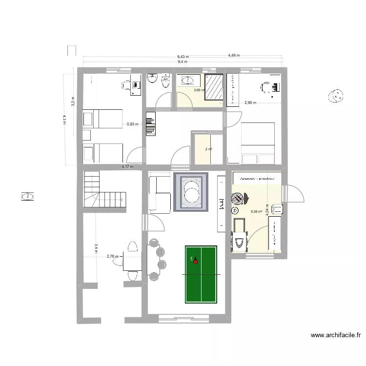 plan final. Plan de 8 et 108 m² plan final. Plan de 8 et 108 m²