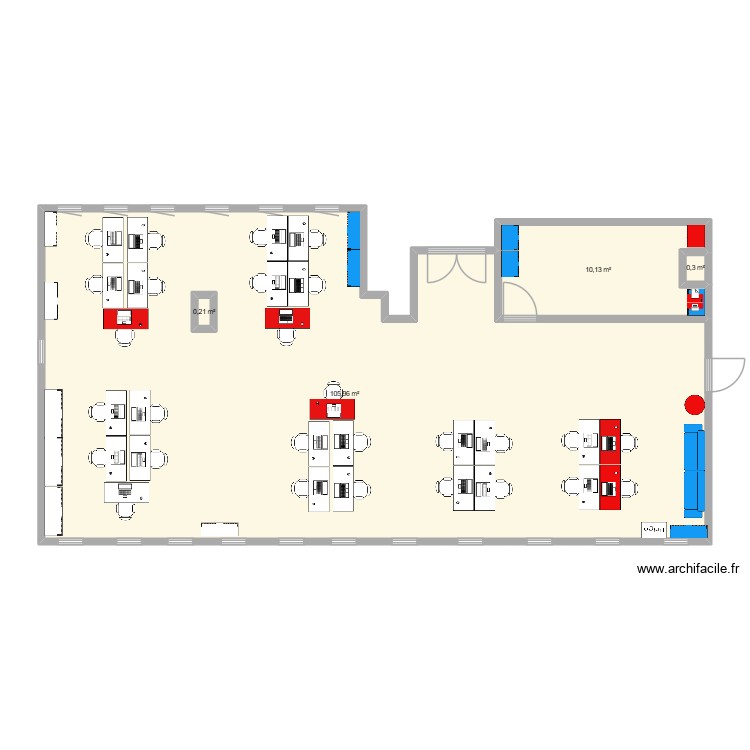 plateau Sannois. Plan de 0 pièce et 0 m2