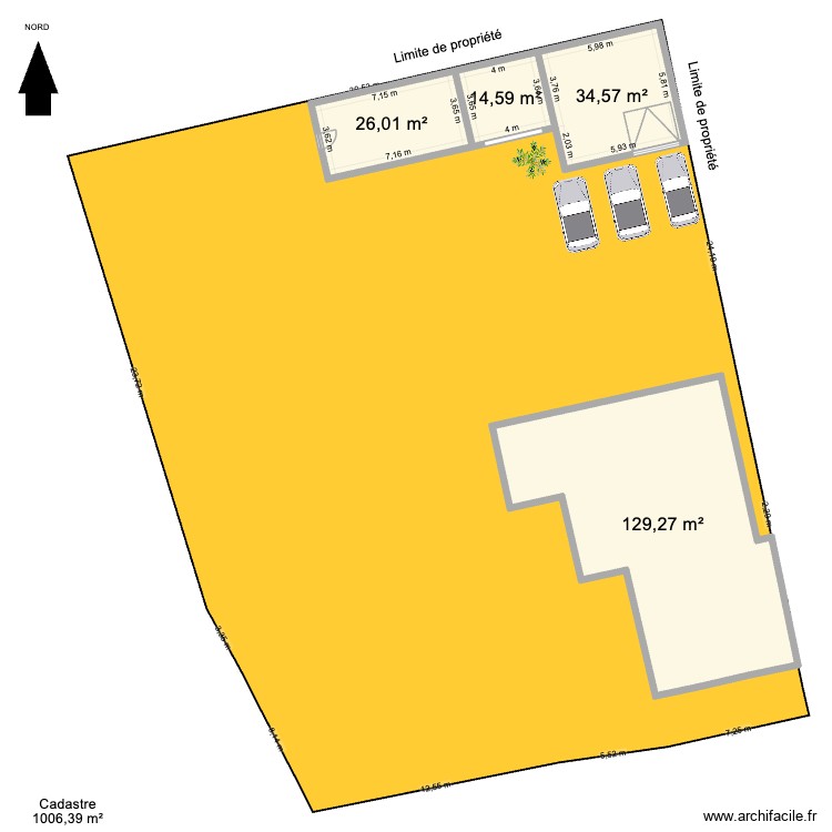 garage 3. Plan de 0 pièce et 0 m2