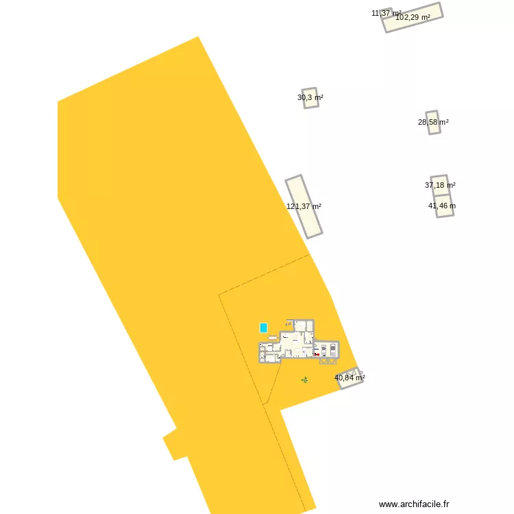 maison plein pied bernard. Plan de 22 et 642 m² maison plein pied bernard. Plan de 22 et 642 m²