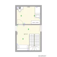 Plan chambre +salle jeu