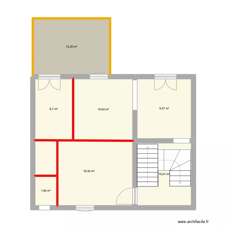 Projet Gide1. Plan de 