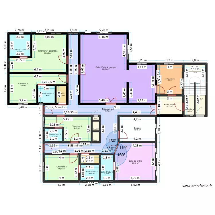 PROJET FAINOUSSA - SOHOA _ Sans_Dalle. Plan de 