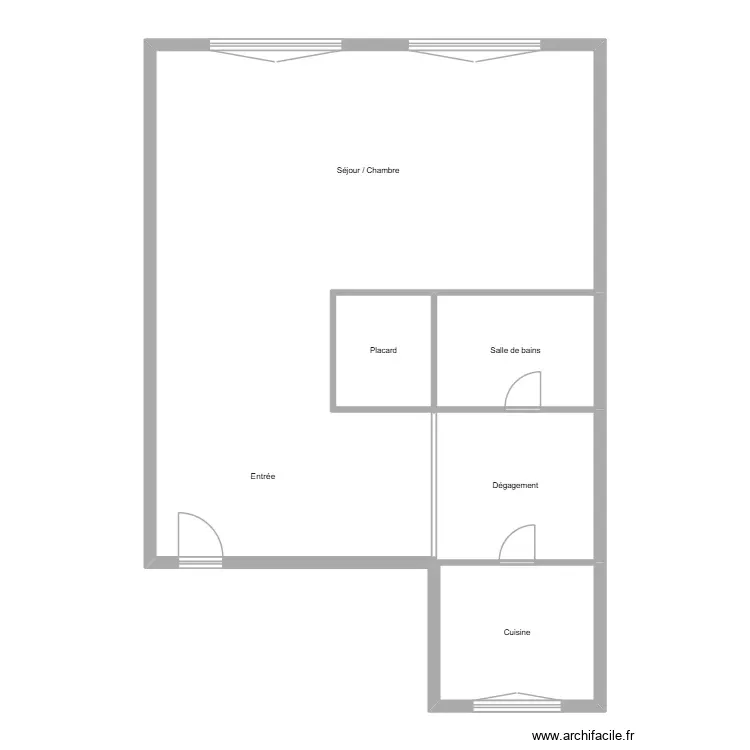 Plan ALBERT. Plan de 5 Pièces et 122 m² Plan ALBERT. Plan de 5 Pièces et 122 m²