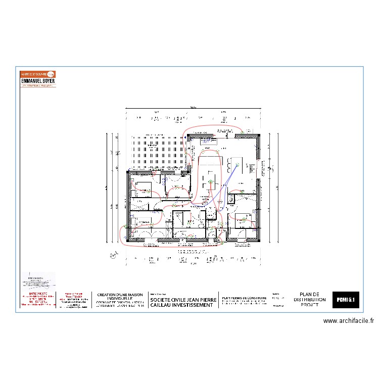 CAILLAU MAISON 3. Plan de 0 pièce et 0 m2