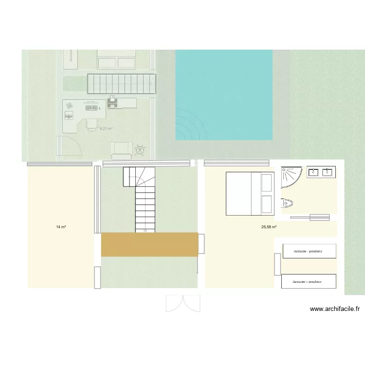 jade maison 9. Plan de 