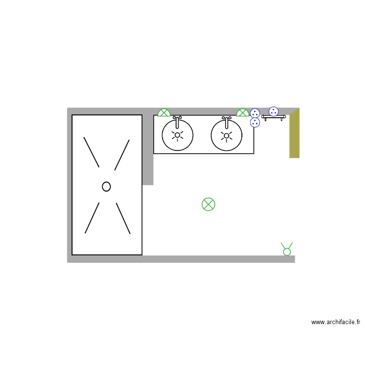 sdb st cyr. Plan de 0 pièce et 0 m2
