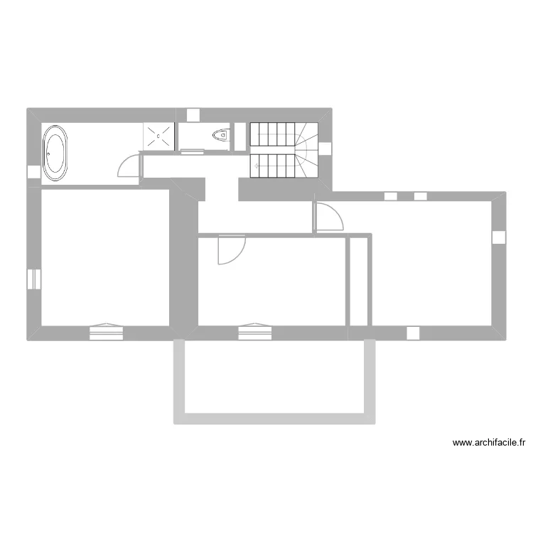 APT_MAISON 1er. Plan de 2  et 22 m²