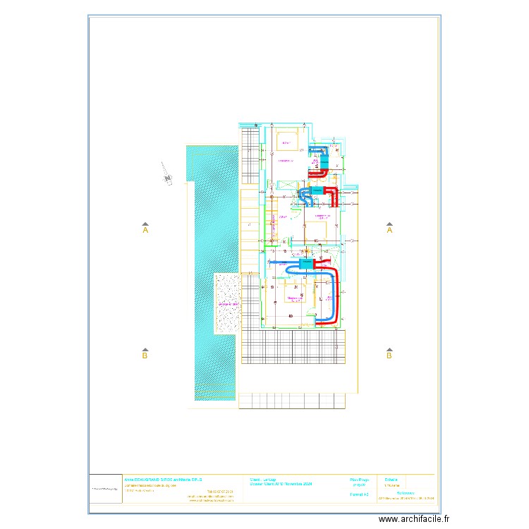 PENINSULA ETAGE 2. Plan de 0 pièce et 0 m2
