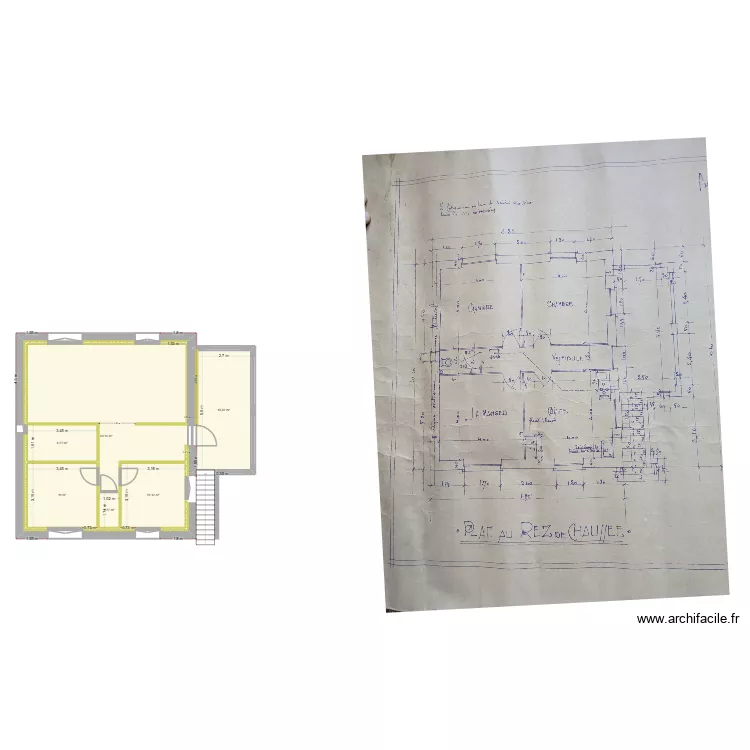 saint genis plan n2. Plan de 