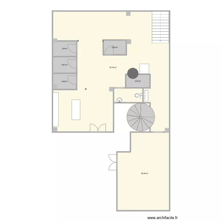 saint antoine 2. Plan de 7 et 135 m² saint antoine 2. Plan de 7 et 135 m²