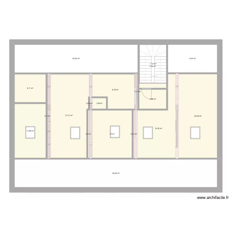 projet a version 4 apparts. Plan de projet a version 4 apparts. Plan de