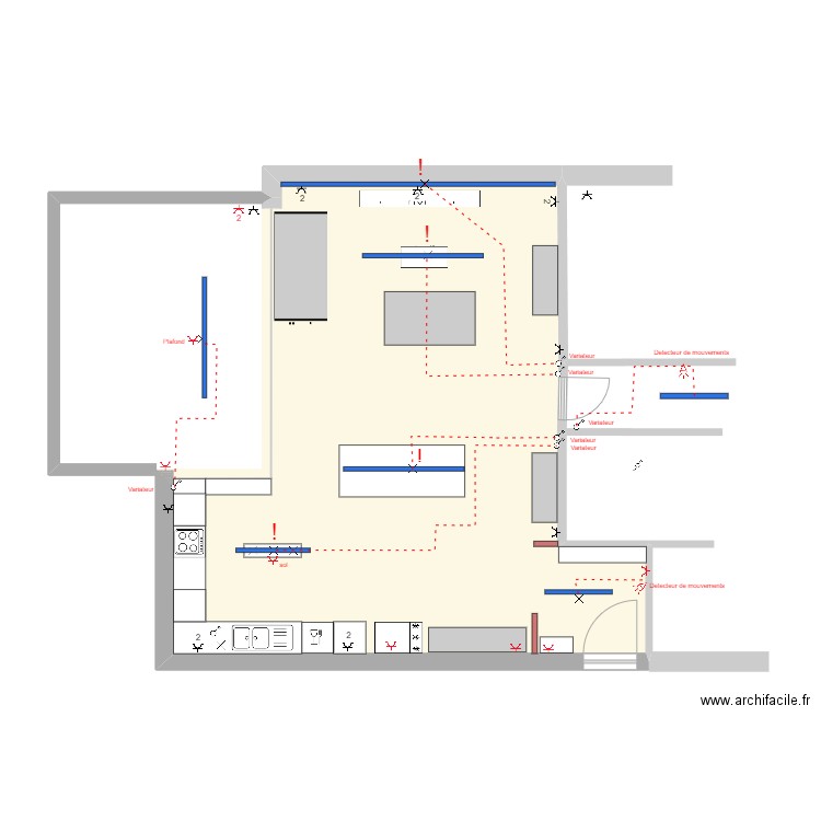 PLAN - SEJOUR 11-08-25 - 1-50 -. Plan de 1 pièce et 55 m2